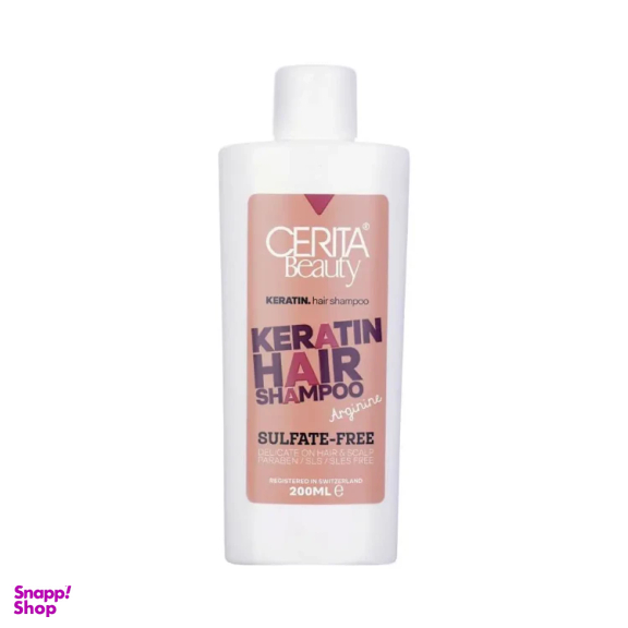 شامپو کراتین و ماسک مو کراتین سریتا مدل Professional Keratin حجم 200 میلی لیتر