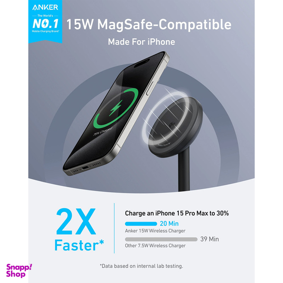 شارژر بی سیم انکر مدل A25X1