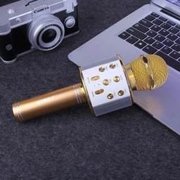 اسپیکر بی سیم بلوتوثی سایرکس طرح میکروفون مدل SX-858