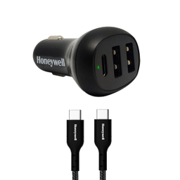 شارژر فندکی هانیول مدل HC000011 به همراه کابل تبدیل USB-C