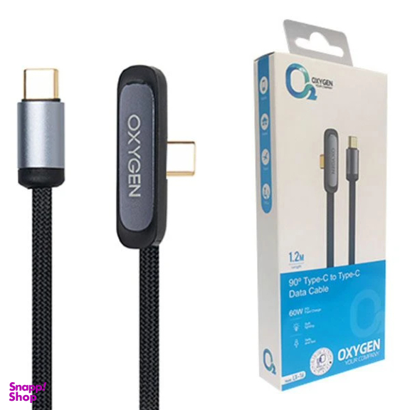 کابل دیتا Type-C به USB اکسیژن مدل LX16 آیفون طول 1.2 متر
