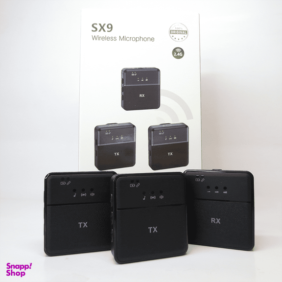 میکروفون یقه ای مدل SX9 مجموعه 3 عددی