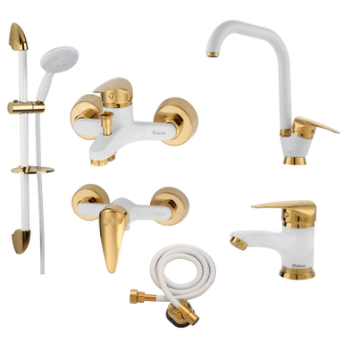 ست شیرآلات حکمت نشان مدل ایتالیا ST2 مجموعه 6 عددی