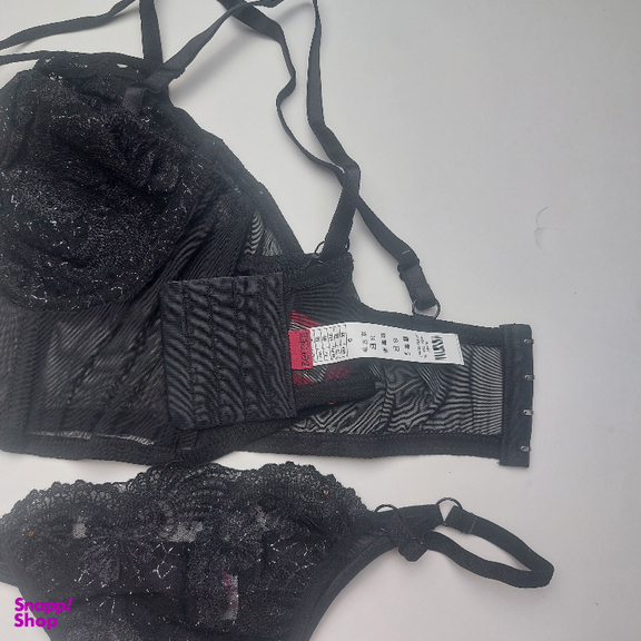 ست شورت و سوتین زنانه برتا کد 1031ZB رنگ مشکی