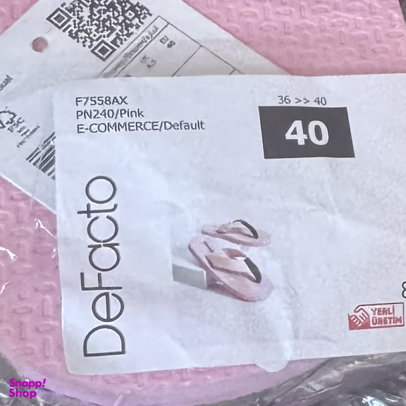 دمپایی لاانگشتی زنانه دفکتو مدل Fly-Dry