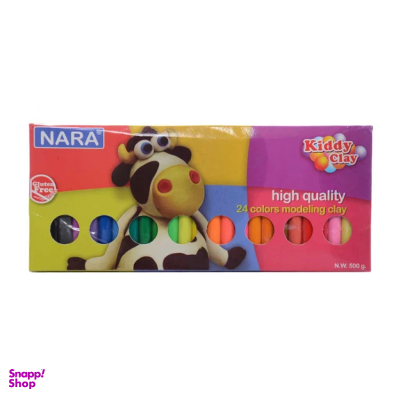 خمیر بازی نارا کد BX-500-24 بسته 24 عددی