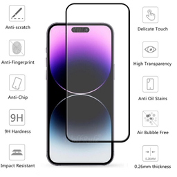 محافظ صفحه نمایش گوشی کینگ پاور مدل AntiStatic مناسب اپل iPhone 14 Pro/15/15 Pro