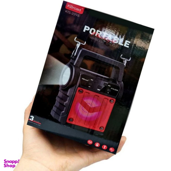 اسپیکر بلوتوثی قابل حمل کی برود مدل KTS-2295