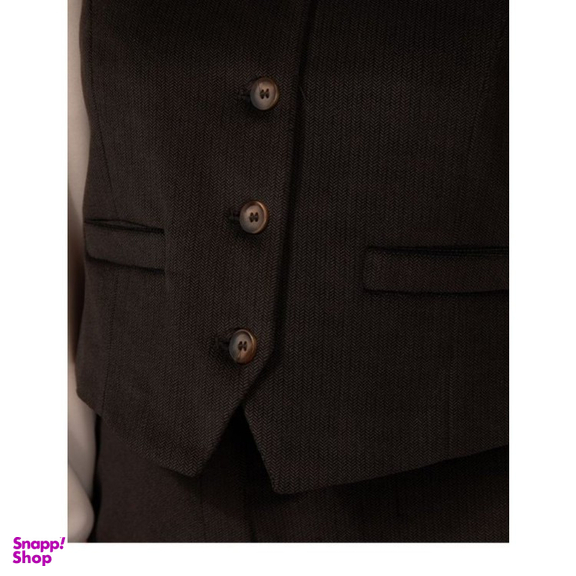 وست زنانه برنس مدل پاییزی 70102 رنگ قهوه ای