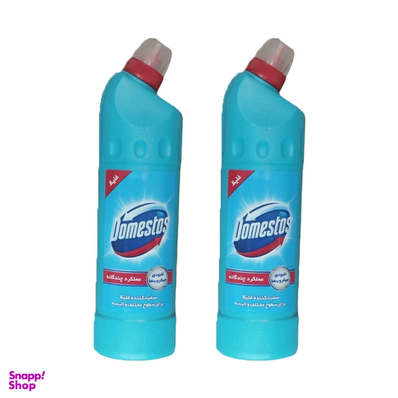 مایع سفیدکننده غلیظ سطوح دامستوس مدل Eucalyptus Freshness حجم 750 میلی لیتر مجموعه 2 عددی