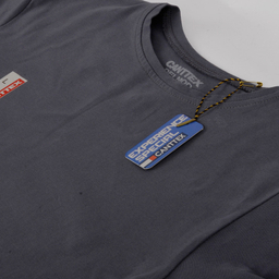 تیشرت آستین بلند زنانه کانتکس مدل 249014421 رنگ طوسی تیره