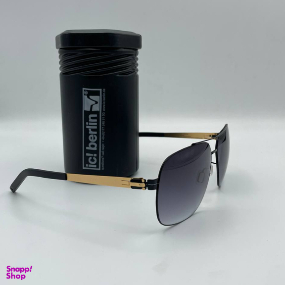 عینک آفتابی ایس برلین مدل rakete black/gold