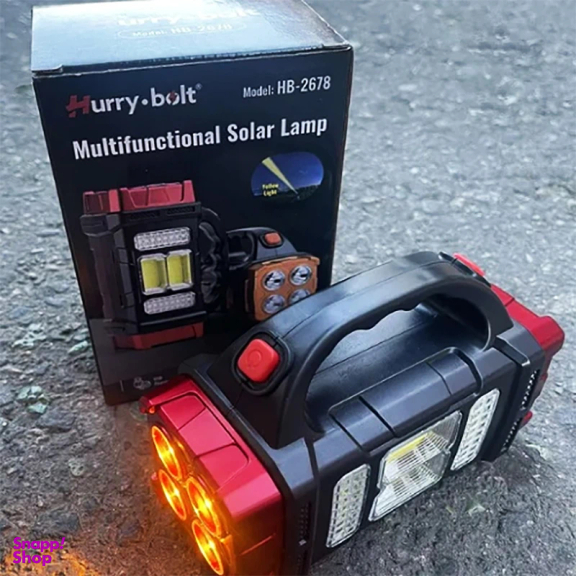 نورافکن دستی سولونیکس مدل HB-2678 رنگ قرمز