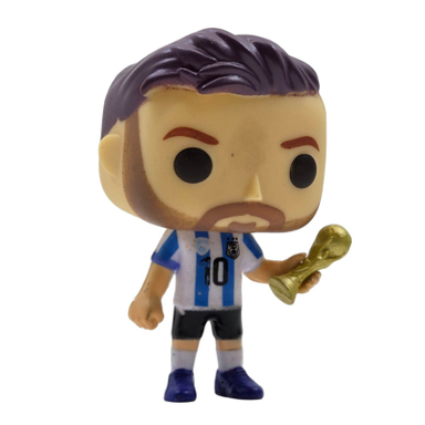 فیگور ناب سل مدل لیونل مسی کد LIONEL MESSI002 ارتفاع 10 سانتی متر