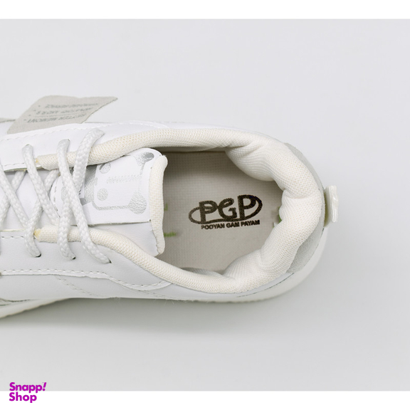 کفش روزمره زنانه پویان گام پیام مدل مولین کد 11961 رنگ سفید