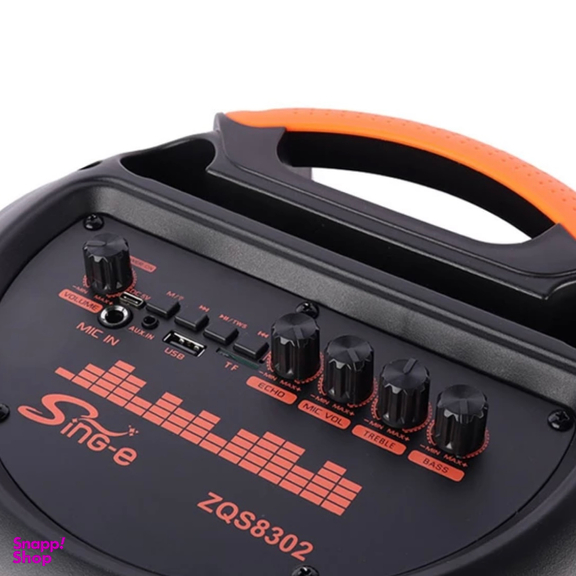 اسپیکر بلوتوثی قابل حمل مدل ZQS-8302