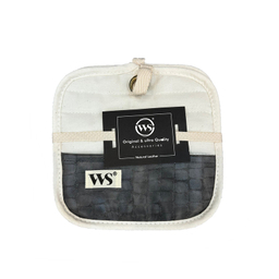 دستگیره قابلمه دبلیو اس مدل چرم نچرال کد RM0086 مجموعه دو عددی