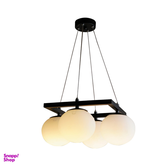 لوستر چهار شعله چشمه نور کد AB1252/4-WT