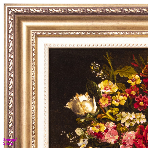 تابلو فرش دستباف سی پرشیا مدل گل در گلدان کد 903507