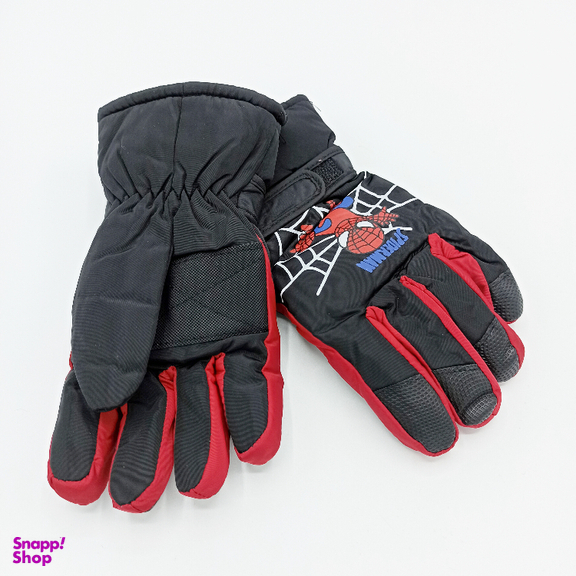 دستکش پسرانه مدل Black spider man کد SP_3