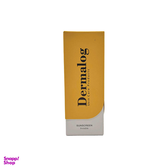 کرم ضد آفتاب فاقد چربی بی رنگ درمالوگ Spf50 حجم 50 میلی لیتر