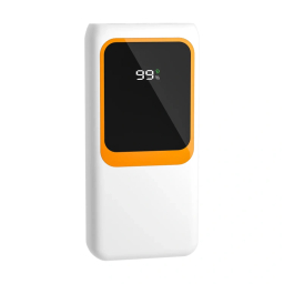 پاوربانک پی زد ایکس مدل V27 Fast Charging 22.5W Cabled ظرفیت 20000 میلی آمپر ساعت