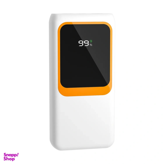 پاوربانک پی زد ایکس مدل V27 Fast Charging 22.5W Cabled ظرفیت 20000 میلی آمپر ساعت