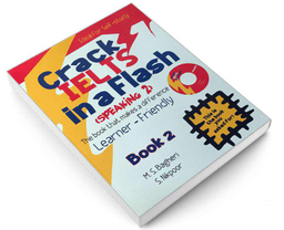 کتاب crack ielts in a flash speaking 2 اثر M.S. Bagheri and S.Nikpour انتشارات ایده درخشان