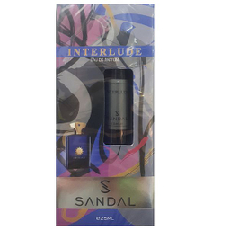 عطر جیبی مردانه صندل مدل INTERLUDE حجم 25 میلی لیتر