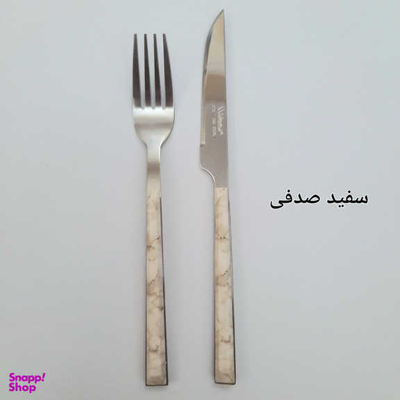 سرویس کارد و چنگال میوه خوری 12 پارچه وینکس مدل ماربل کد M22