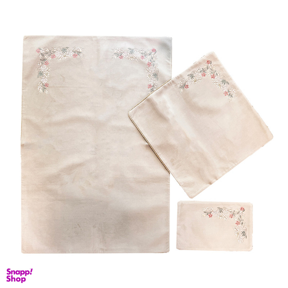 سجاده و جانماز صفاهوم مدل گلریز گلدوزی طرح عروس کد 6