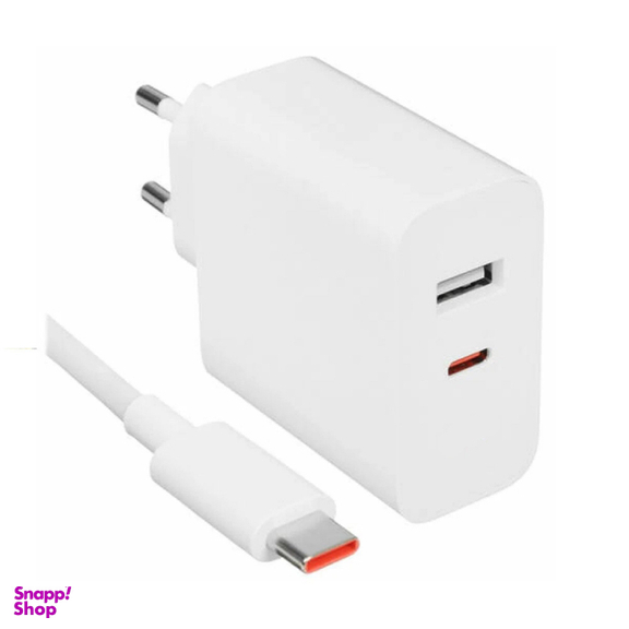 شارژر دیواری 67 وات مدل EU67W Super Flash Charge به همراه کابل Type-C