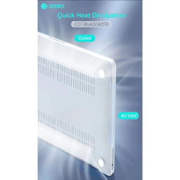 کاور محافظ لپ تاپ کوتسی مدل 11027 مناسب مک بوک ایر A2941 سایز 15.3 اینچ