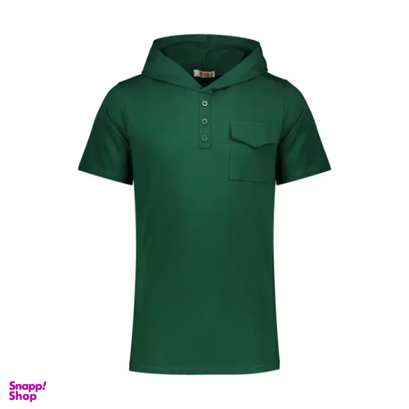 ست تیشرت و شلوارک مردانه مادر مدل تاکو کد AM-MA-Taco-P رنگ سبز