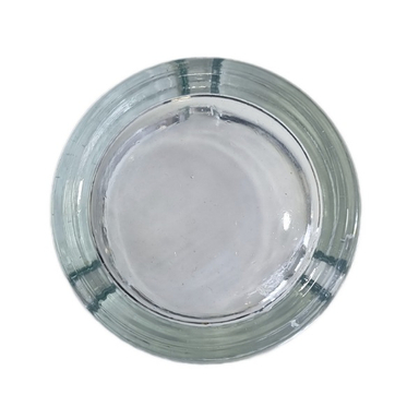 زیر سیگاری شیشه ای گرد مدل f10