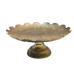 شیرینی خوری برنجی مدل طاووس لب قلعه کد 1053