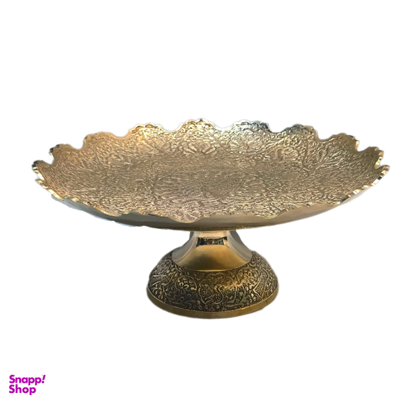 شیرینی خوری برنجی مدل طاووس لب قلعه کد 1053