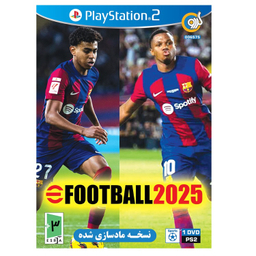 بازی ویدیویی گردو eFootball 2025 مناسب کنسول بازی سونی PS2