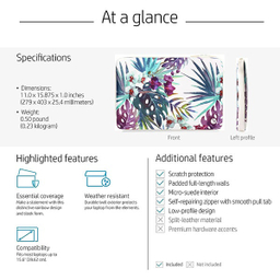 کاور لپ تاپ اچ‌ پی مدل Spectrum Sleeve مناسب سایز 15.6 اینچ