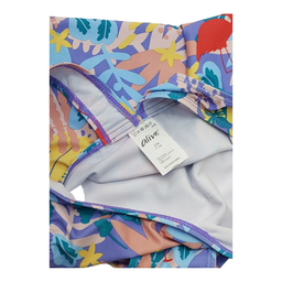 مایو دخترانه الایو مدل 6282 رنگ بنفش