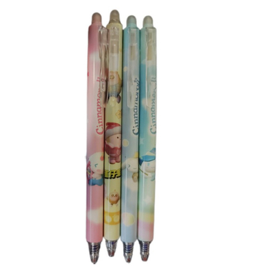 خودکار مدل پاک کن دار طرح کرومی مجموعه 4 عددی