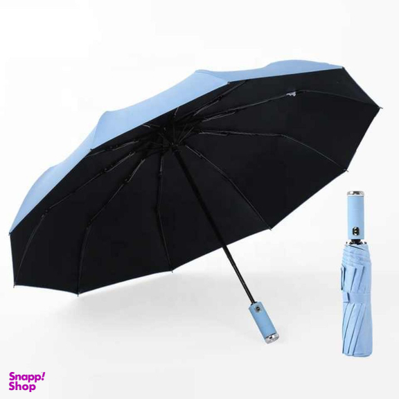 چتر اتومات 10 فنره دوبل مدل چراغ دار