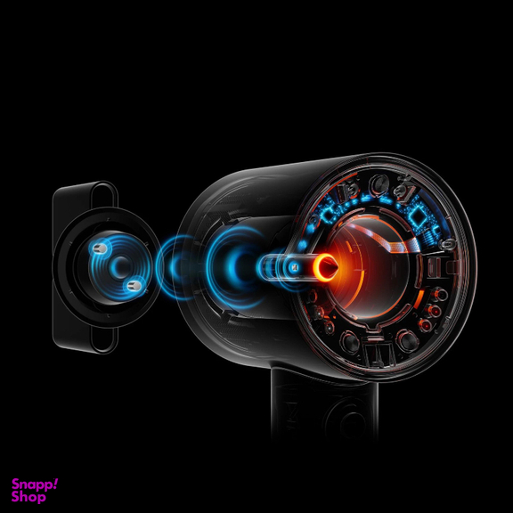 سشوار برس دار حالت دهنده دایسون مدل Supersonic nural Wave and Curl diffuser HD16 RVG