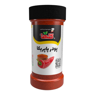 پودر پاپریکا گلها وزن 80 گرم بسته بندی P.E.T