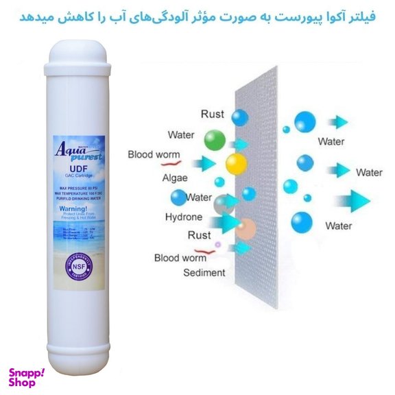 فیلتر تصفیه آب یخچال و فریزر آکوا پیورست مدل R5599