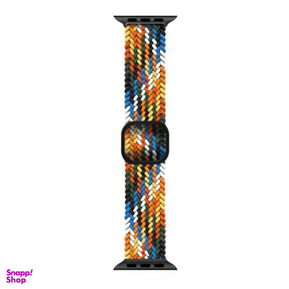 بند گرین مدل Braided SoloLoop Adjustable مناسب برای اپل واچ 42/44/45/49 میلی متری