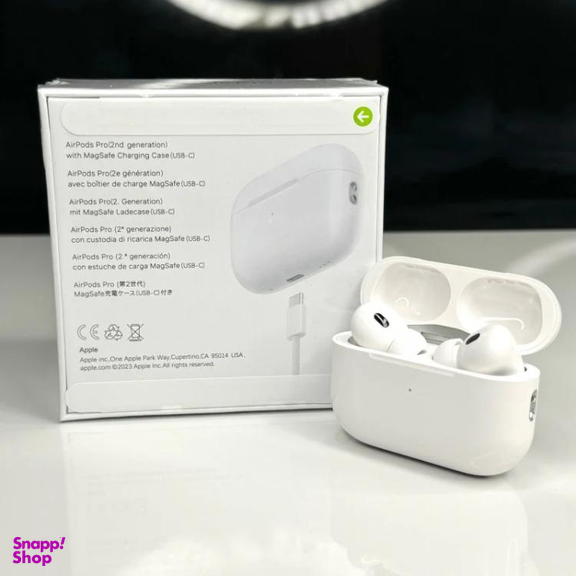 ایرفون بی سیم بلوتوثی طرح اپل مدل AirPods Pro 2nd Gen 2024