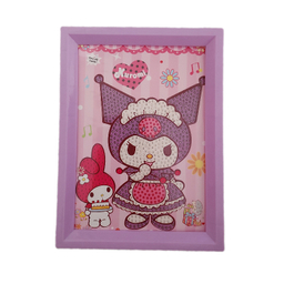 نقاشی الماسی مدل قابدار طرح کرومی و ملودی کد 8