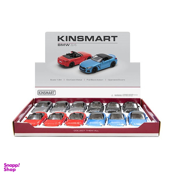 ماکت ماشین کینزمارت مدل ب ام و زد فور فلزی BMW Z4 KINSMART
