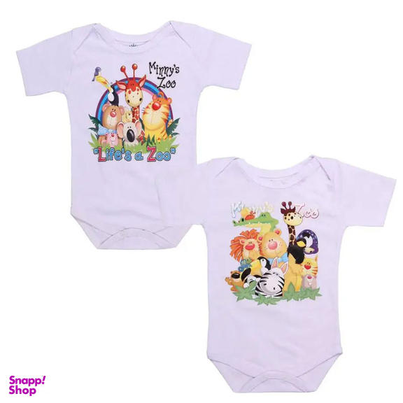 بادی نوزادی مدلا مدل باغ وحش کد MAS131541 بسته 2 عددی